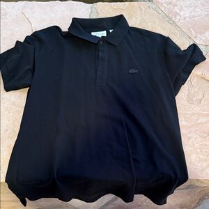 Lacoste Men's Polo Shirt in Black